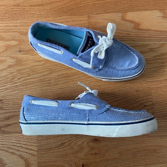 Sperry Top-Sider Sequins "Bahama" Boat Shoe (5) - Picture 5 of 10